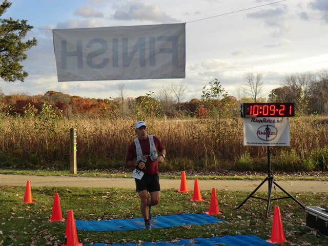Finish Area of the 2012 DPR Trail Races : Saturday October 20, 2012