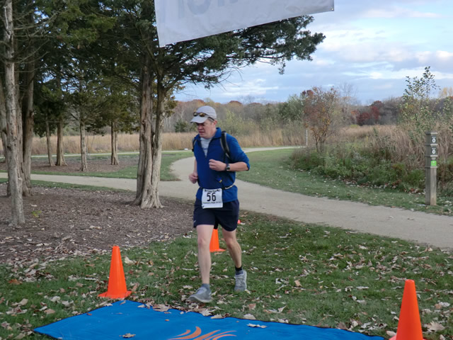 Finish Area of the 2012 DPR Trail Races : Saturday October 20, 2012