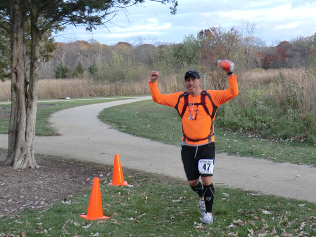 Finish Area of the 2012 DPR Trail Races : Saturday October 20, 2012