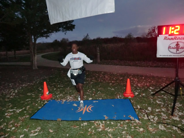 Finish Area of the 2012 DPR Trail Races : Saturday October 20, 2012