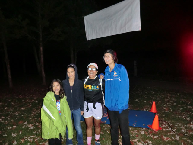 Finish Area of the 2012 DPR Trail Races : Saturday October 20, 2012