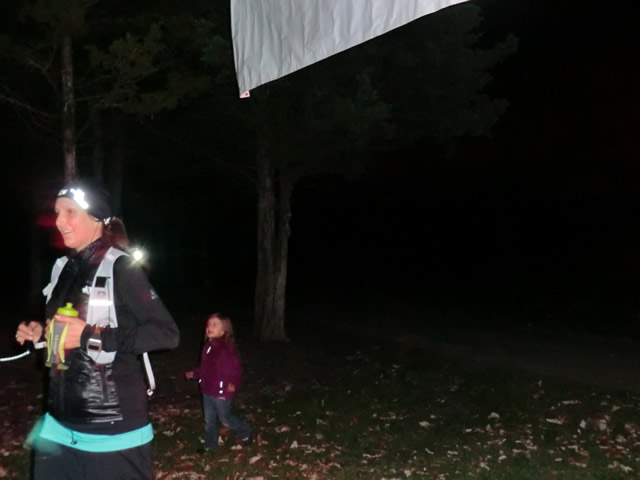 Finish Area of the 2012 DPR Trail Races : Saturday October 20, 2012