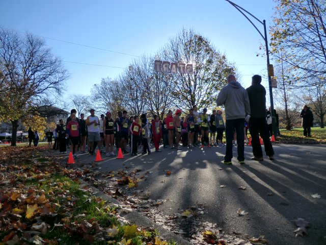 Start of the 5-Km Main Event : Saturday October 27, 2012