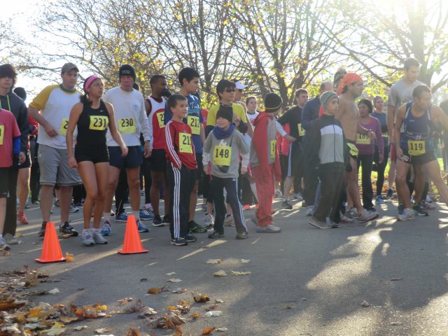 Start of the 5-Km Main Event : Saturday October 27, 2012