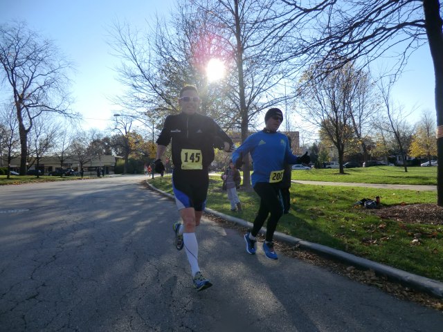 Race Action of the 5-Km Main Event : Saturday October 27, 2012