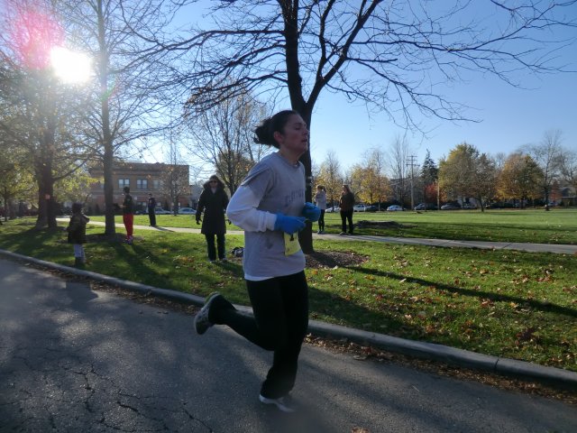 Race Action of the 5-Km Main Event : Saturday October 27, 2012