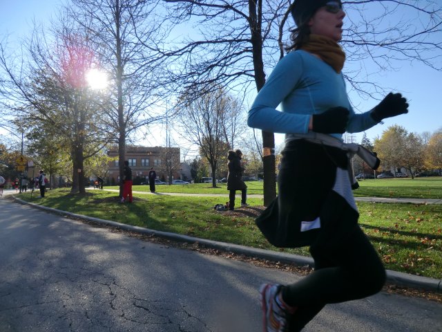 Race Action of the 5-Km Main Event : Saturday October 27, 2012