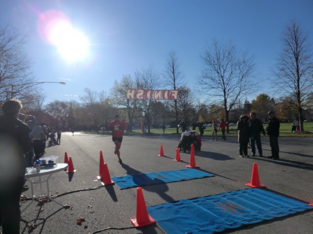 Finish Area of 7th Annual Going in Circles : Saturday October 27, 2012