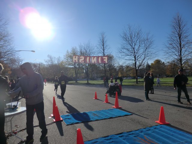 Finish Area of 7th Annual Going in Circles : Saturday October 27, 2012