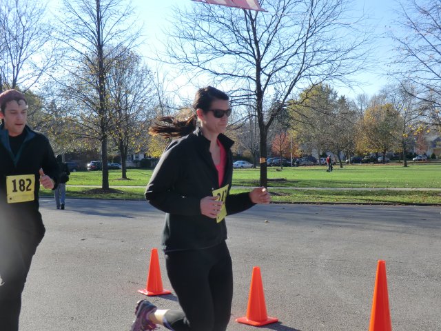 Finish Area of 7th Annual Going in Circles : Saturday October 27, 2012