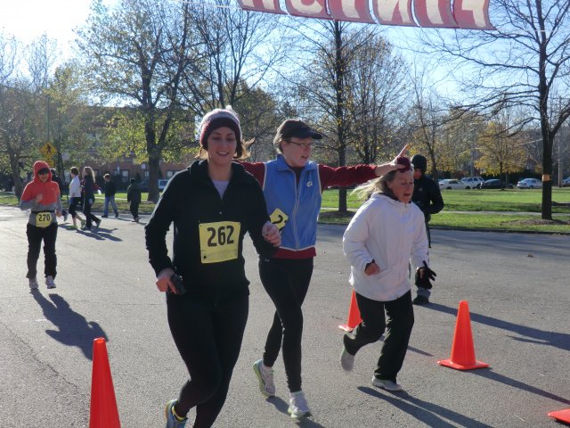 Finish Area of 7th Annual Going in Circles : Saturday October 27, 2012