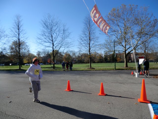 Finish Area of 7th Annual Going in Circles : Saturday October 27, 2012