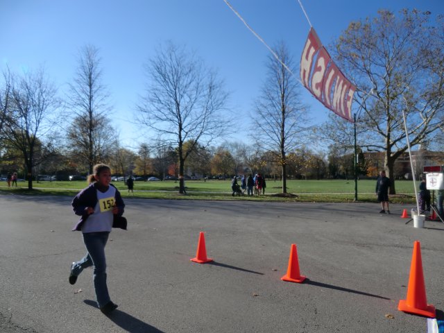 Finish Area of 7th Annual Going in Circles : Saturday October 27, 2012