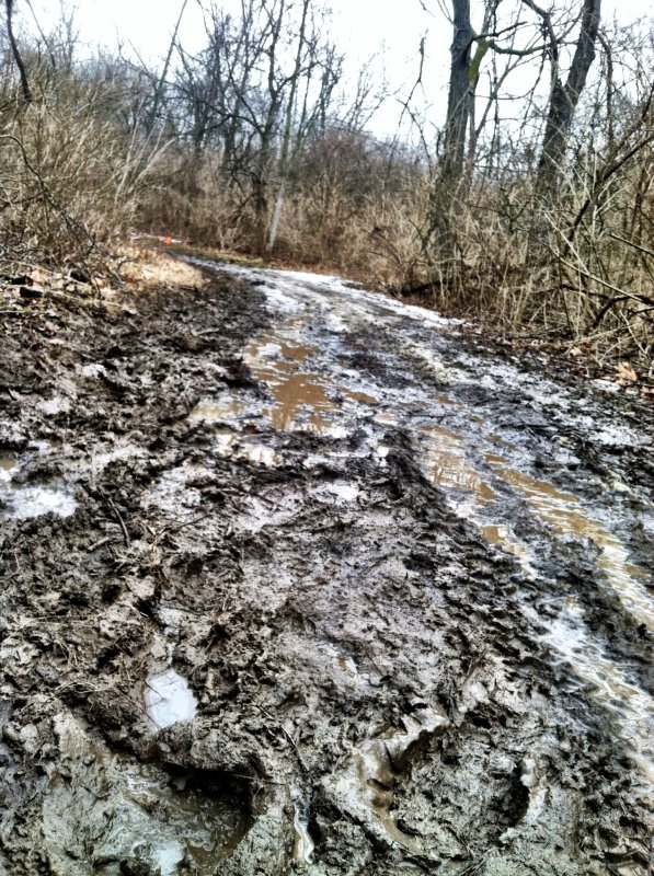 Mud slide