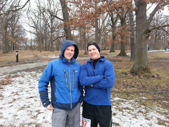 50K Finishers - Dave Caldwell and Rob Wilkins 