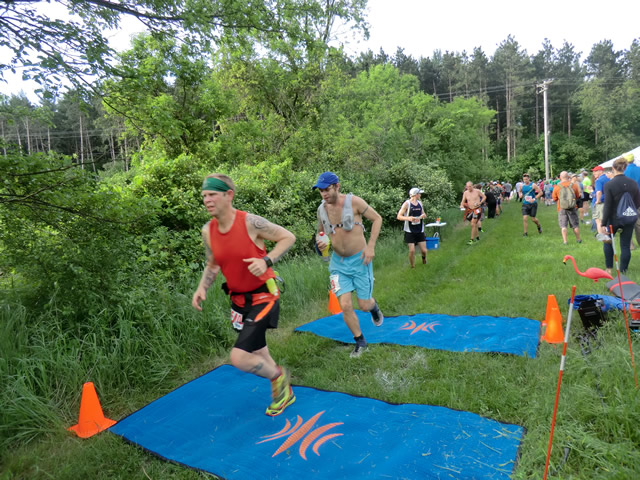 Saturday June 1st - Bluff Road Aid Station: 7.6 Miles