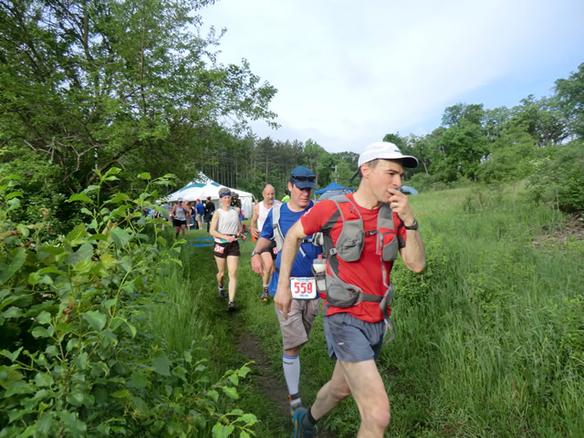 Saturday June 1st - Bluff Road Aid Station: 7.6 Miles