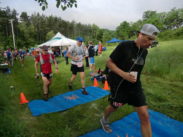 Saturday June 1st - Bluff Road Aid Station: 7.6 Miles