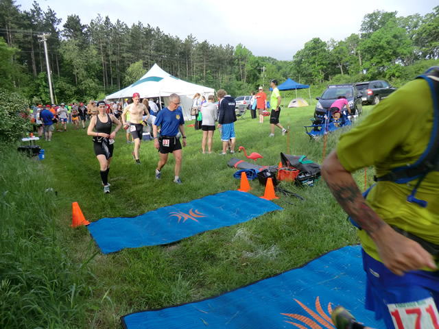 Saturday June 1st - Bluff Road Aid Station: 7.6 Miles