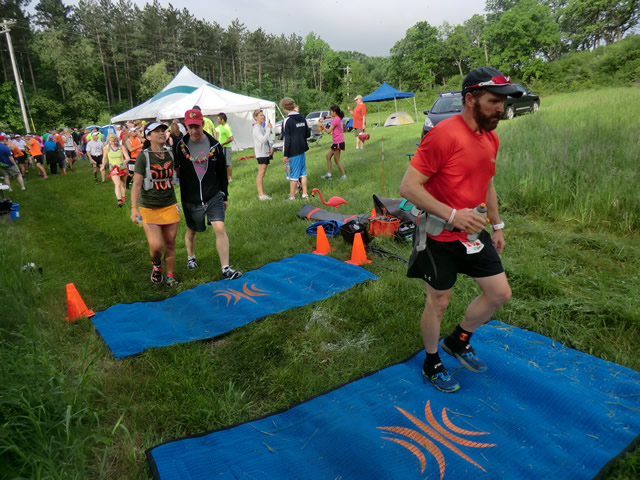 Saturday June 1st - Bluff Road Aid Station: 7.6 Miles