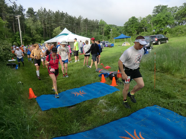 Saturday June 1st - Bluff Road Aid Station: 7.6 Miles