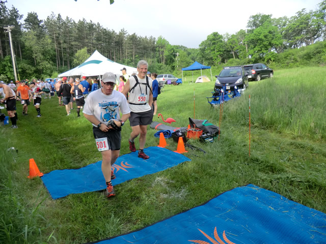 Saturday June 1st - Bluff Road Aid Station: 7.6 Miles
