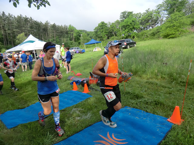 Saturday June 1st - Bluff Road Aid Station: 7.6 Miles