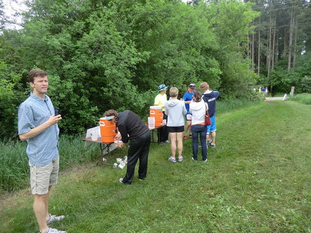 Saturday June 1st - Bluff Road Aid Station: 7.6 Miles