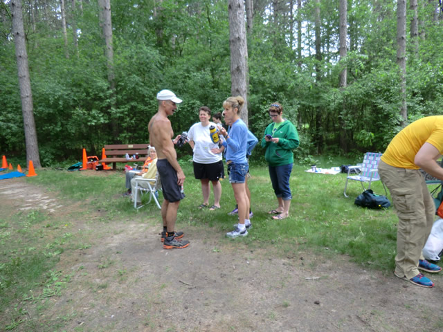 Saturday June 1st - Scuppernong Aid Station: 31.6 Miles