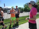 Saturday June 8th : Exchange Zone 32 - Michelle's Ready for Her 3rd Leg