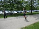 Saturday June 8th : Griffin Nearing the Finish Line at Montrose Beach