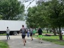 Saturday June 8th : Griffin Nearing the Finish Line at Montrose Beach