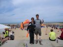 Saturday June 8th : Finish Line at Montrose Beach - Jennifer & Bill