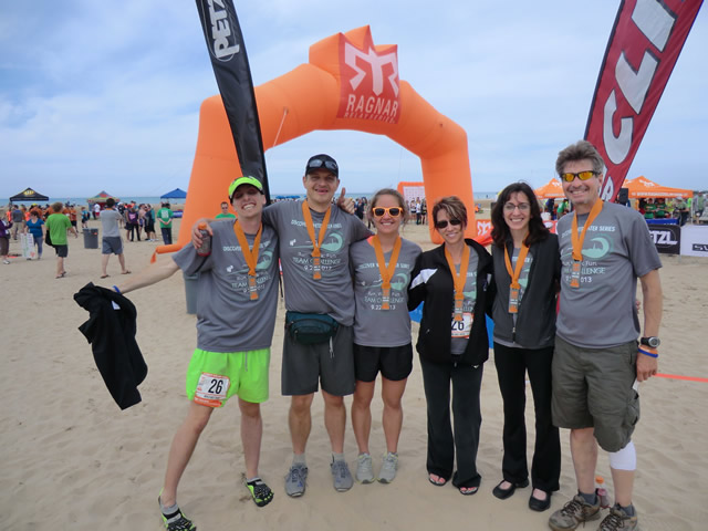Saturday June 8th : Finish Line at Montrose Beach