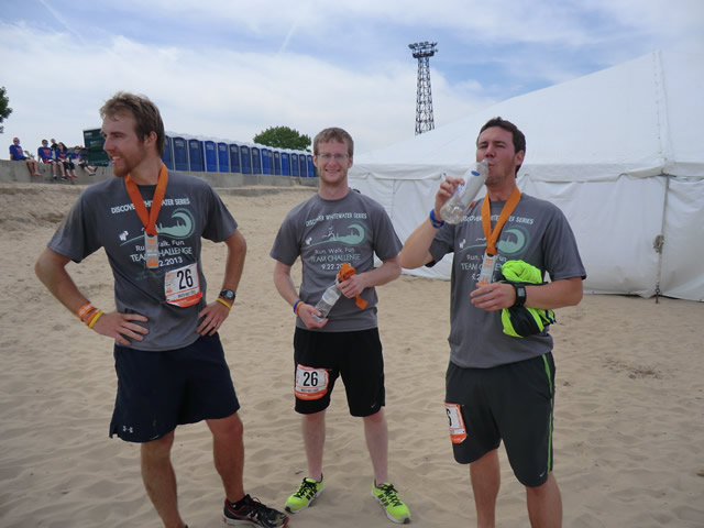 Saturday June 8th : Finish Line at Montrose Beach