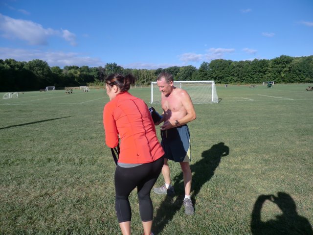 In Third Place, John Borman Hits the Finish Line