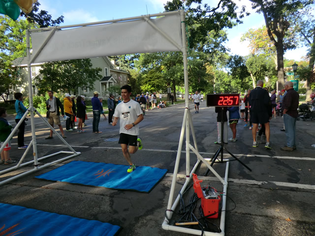 Finishers of the SFX Run for Haiti 5K