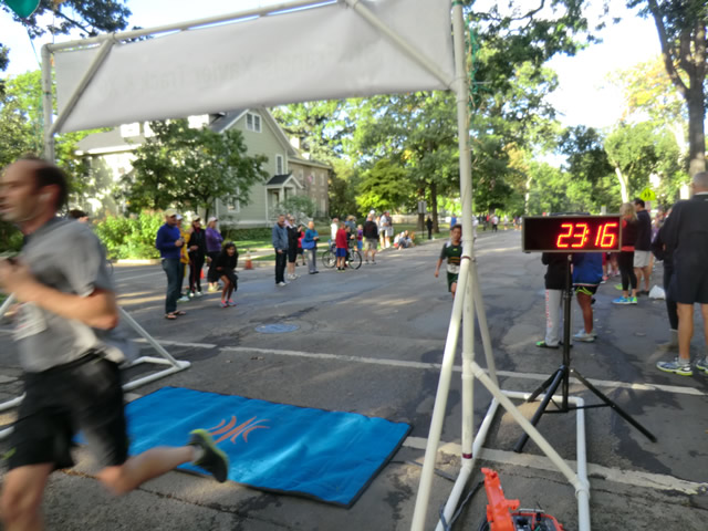 Finishers of the SFX Run for Haiti 5K
