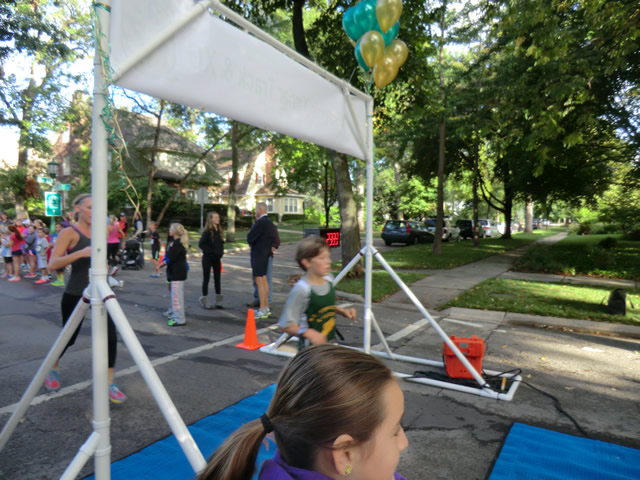 Finishers of the SFX Run for Haiti 5K