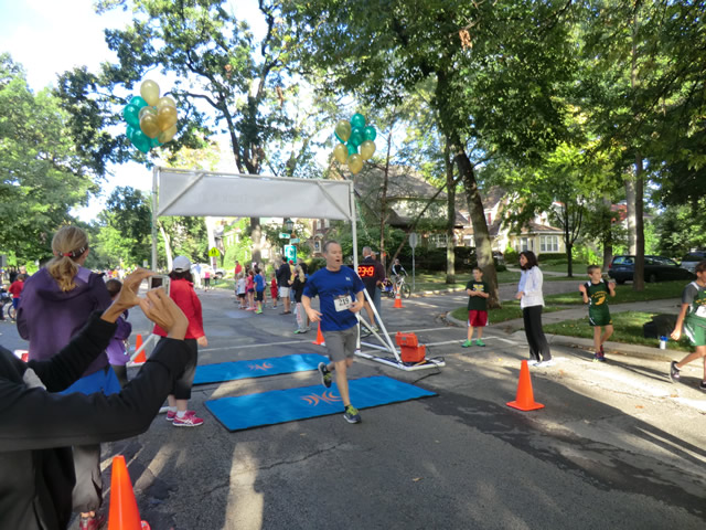 Finishers of the SFX Run for Haiti 5K
