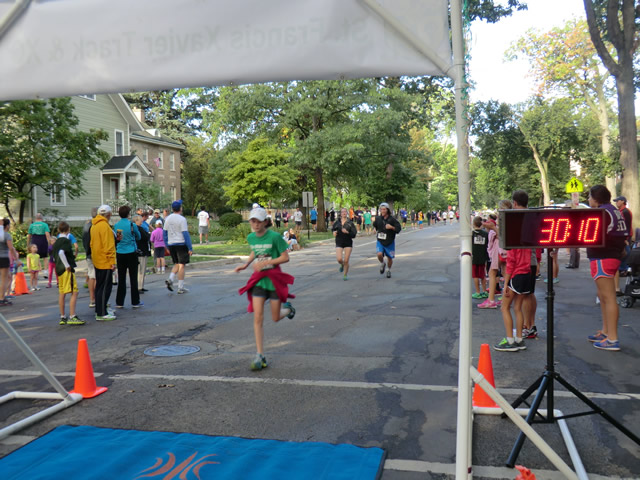 Finishers of the SFX Run for Haiti 5K