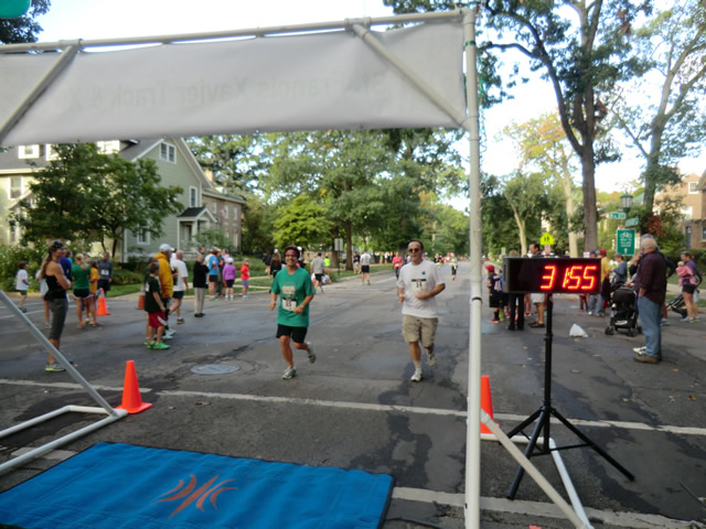 Finishers of the SFX Run for Haiti 5K