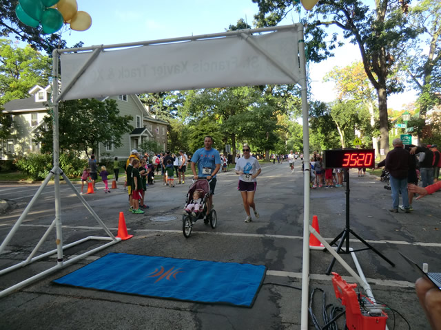 Finishers of the SFX Run for Haiti 5K