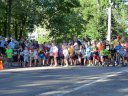 Start of the 1 Mile Kids' Run