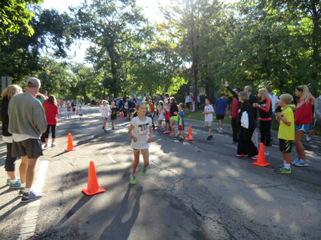 Finishers of the 1 Mile Kids' Run