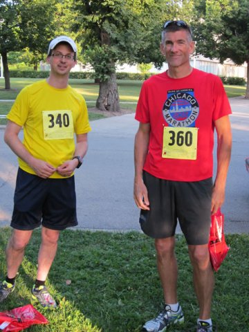 Runners prepare : Race Gathering