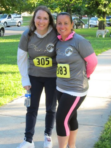 Runners prepare : Race Gathering