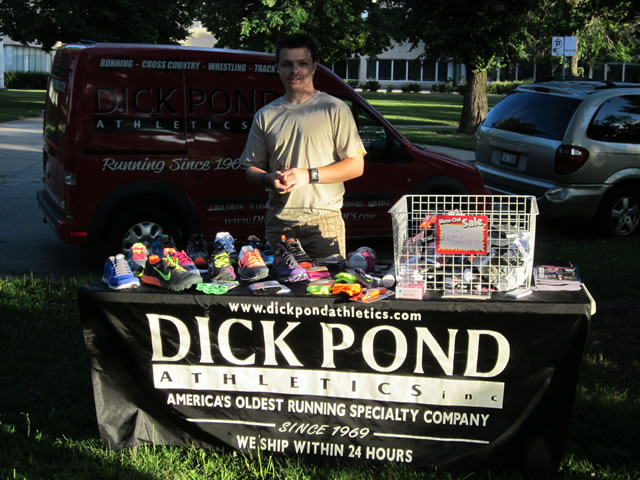Capn' Chris of the Dick Pond shoemobile