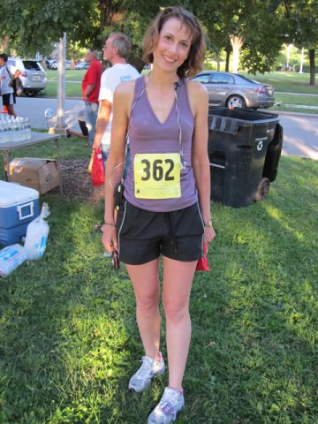 Runners prepare : Race Gathering