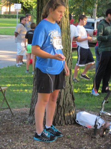 Runners prepare : Race Gathering